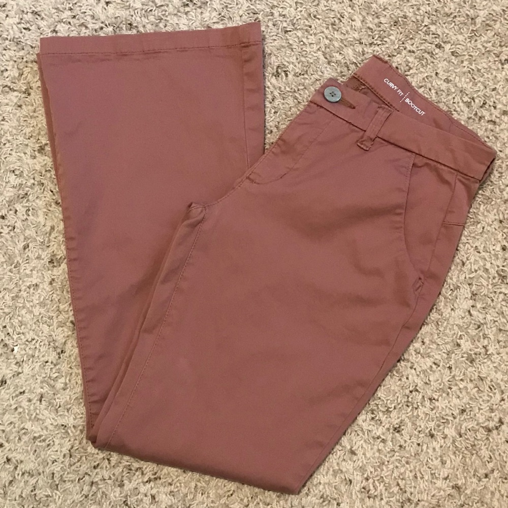 Beautiful Pink Bootcut Pants by LEE Size 6P